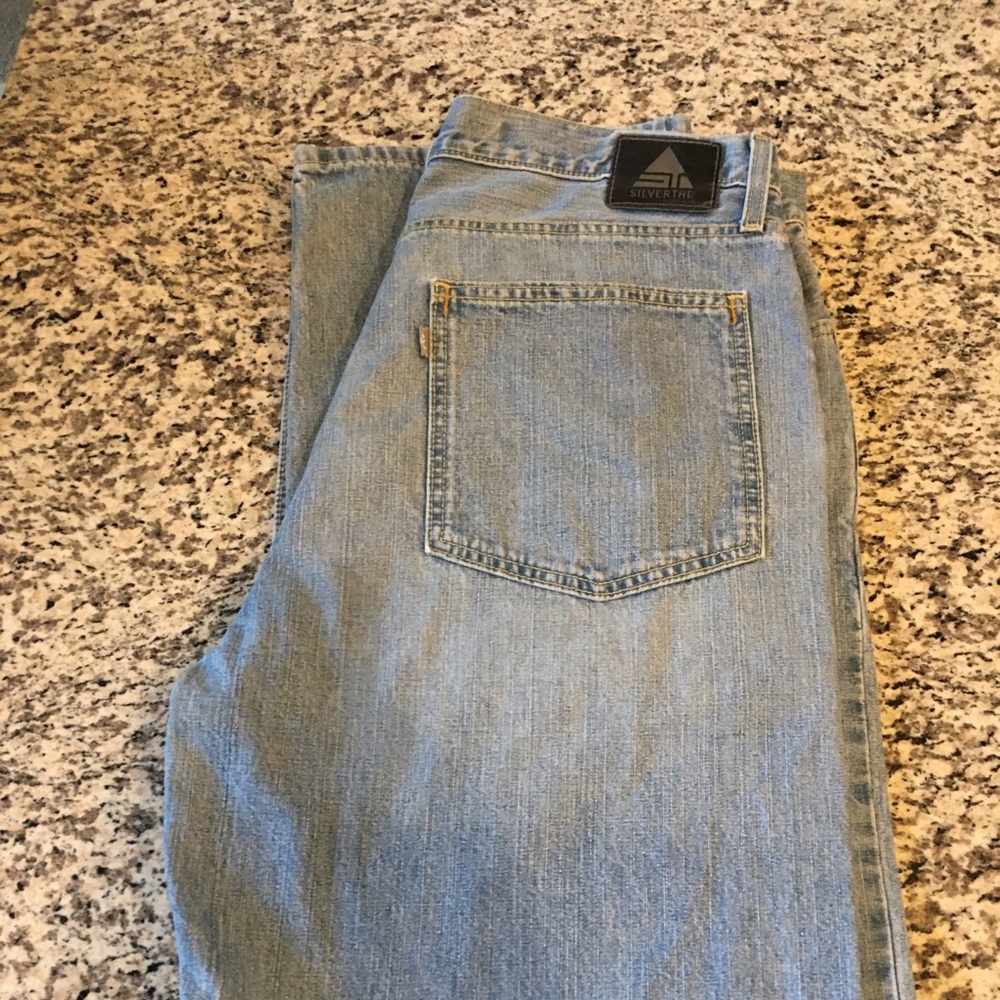 Men’s Silver tab jeans 36 x 36 EUC.